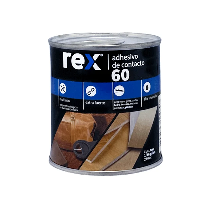 ADHESIVO CONTACTO REX 60 1/16 GL 240CC