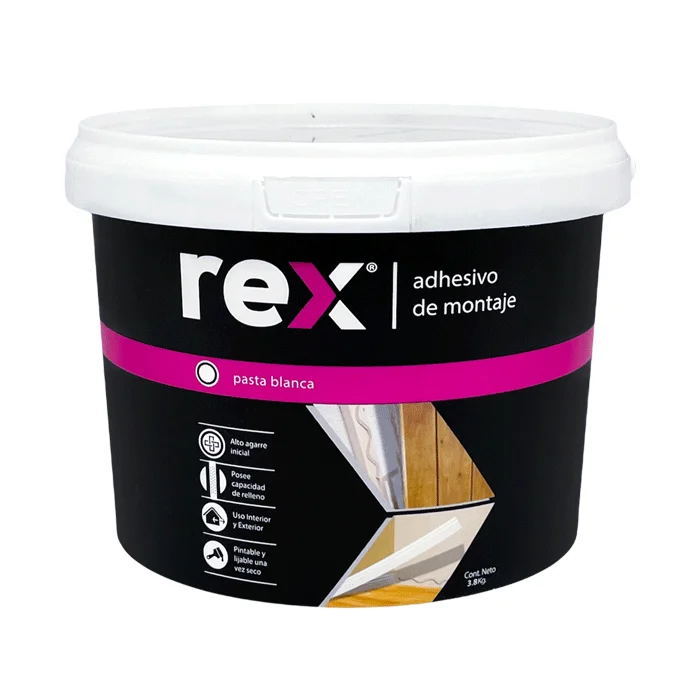 ADHESIVO REX MONTAJE GALON 3,8kg