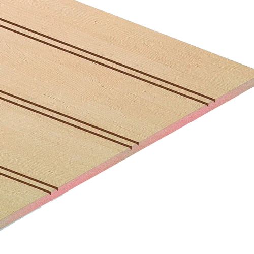 MDF y Hardboard (Cholguan): Revestimiento MDF Ranurado Enchapado Pino W