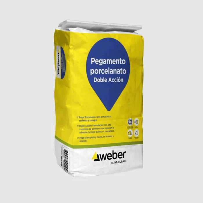 ADHESIVO PORCELANATO DA  25KG WEBER