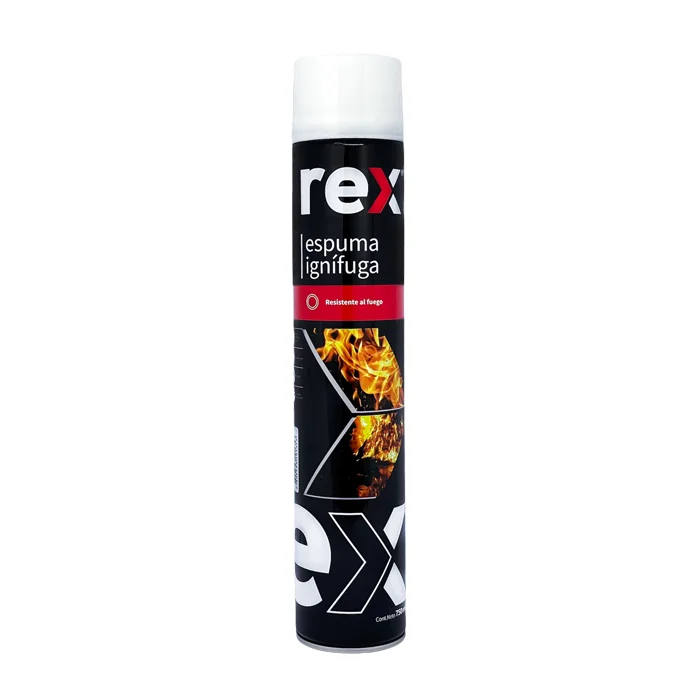 ESPUMA DE POLIURETANO EXPANDIBLE IGNIFUGA 750 ML REX