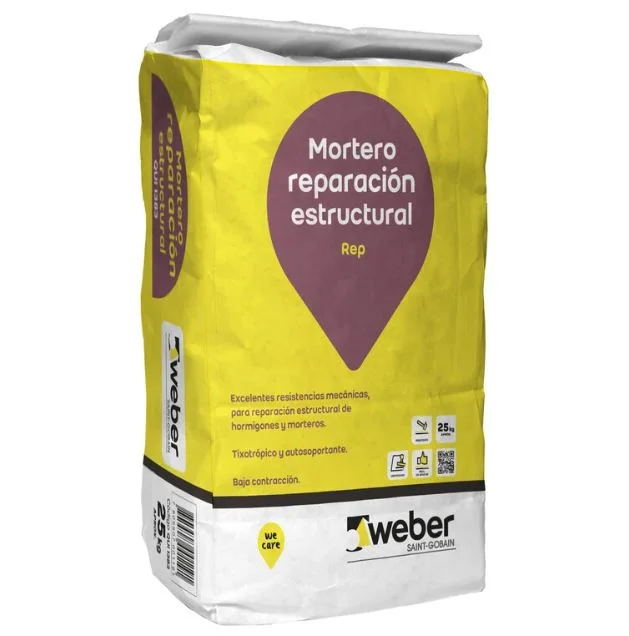 MORTERO REPARACION ESTRUCTURAL WEBER 25KG ( sika rep)