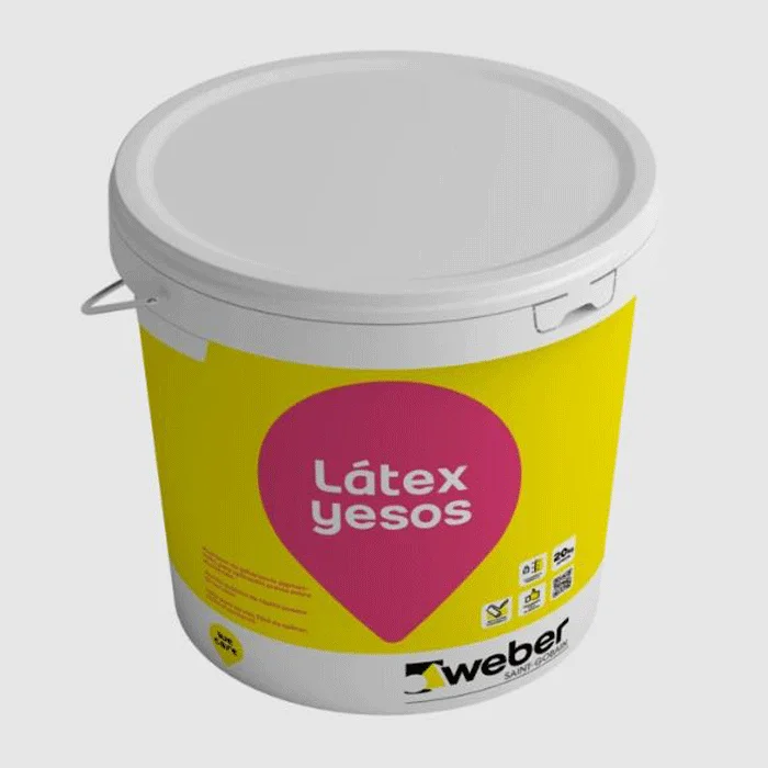 WEBER LATEX YESO PROMOTOR DE ADHERENCIA TINETA 20KG (cave bond)