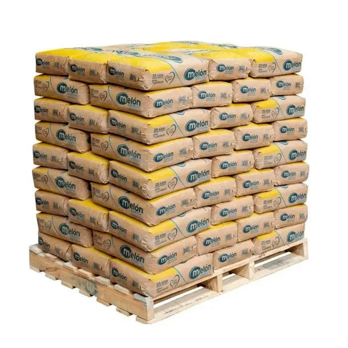 PALLET CEMENTO MELON Saco 25 Kgs. 72 sacos
