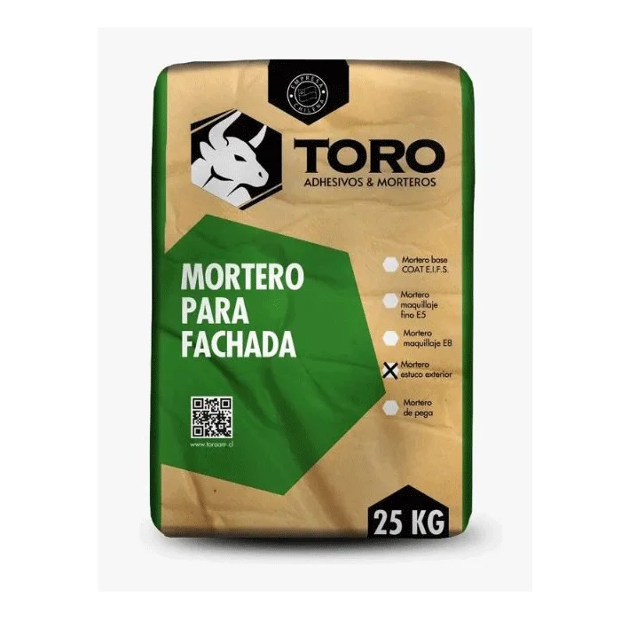 MORTERO ESTUCO DUO 25KG TORO