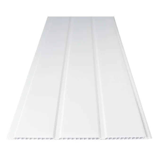 CIELO RASO PVC BLANCO 3 TABLAS  2.40m*0.30m 8mm - Image 2