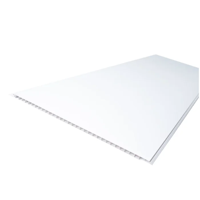 CIELO RASO PVC BLANCO MATE  4,75m*0.30m 8mm