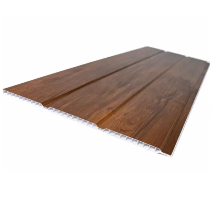 CIELO RASO PVC ROBLE 3 TABLAS  2,40m*0.30m 8mm