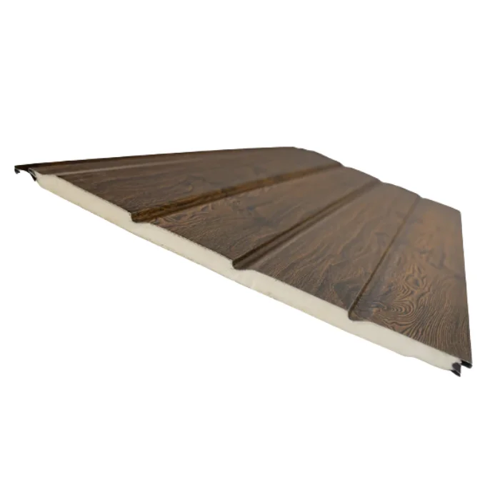 SIDING METAL CASTANO 4 TABLAS 380MTS X 0,38 16mm