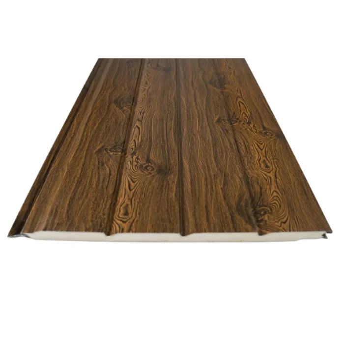 SIDING METAL CASTANO 4 TABLAS 380MTS X 0,38 16mm - Image 2