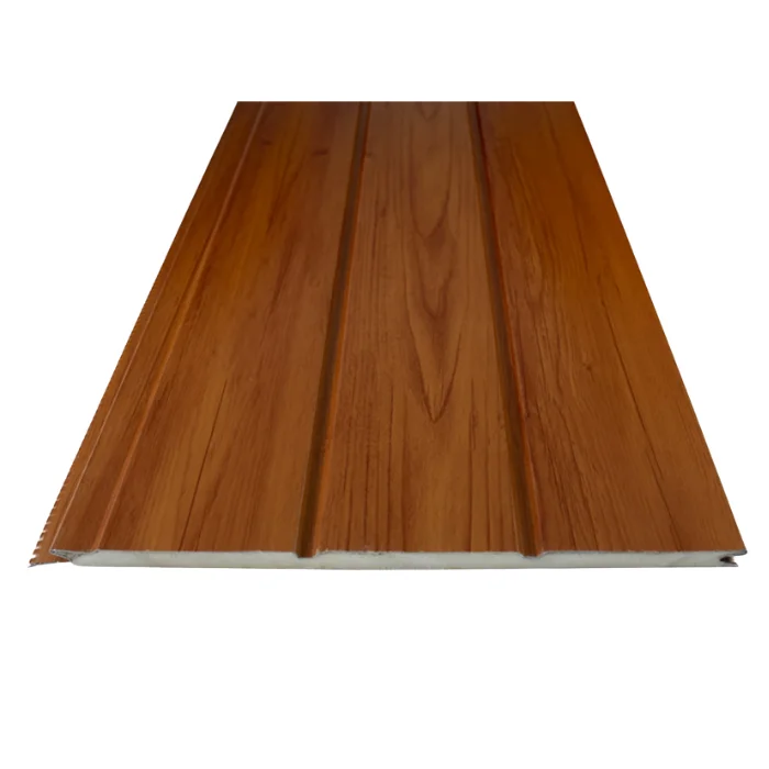 SIDING METAL CEDRO 3 TABLAS 380MTS x 0,38 16mm