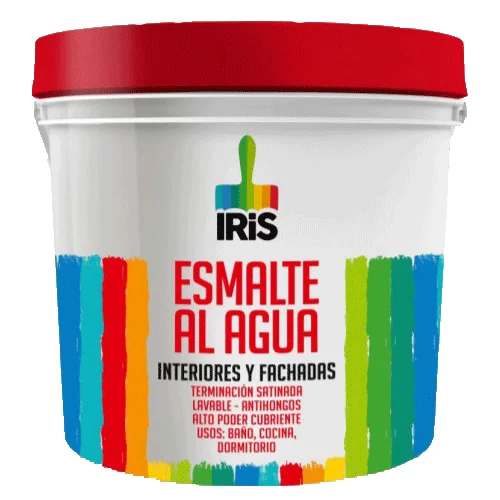 Esmalte al Agua Interior y Fachada Blanco Invernal Galón