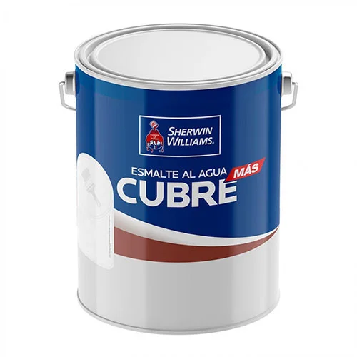 Esmalte al Agua cubre Sherwin Williams Blanco Galon 3,8Lts