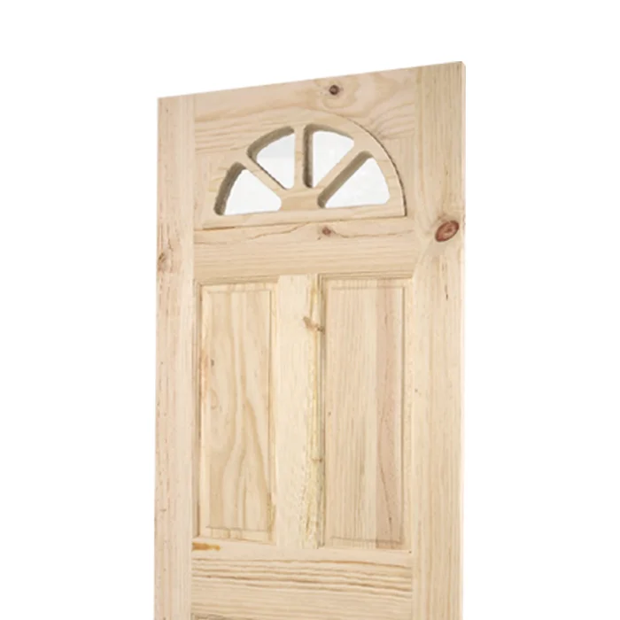 Puerta Solida Pino Radiata Asturiana Rustika  075x2.00 Mts