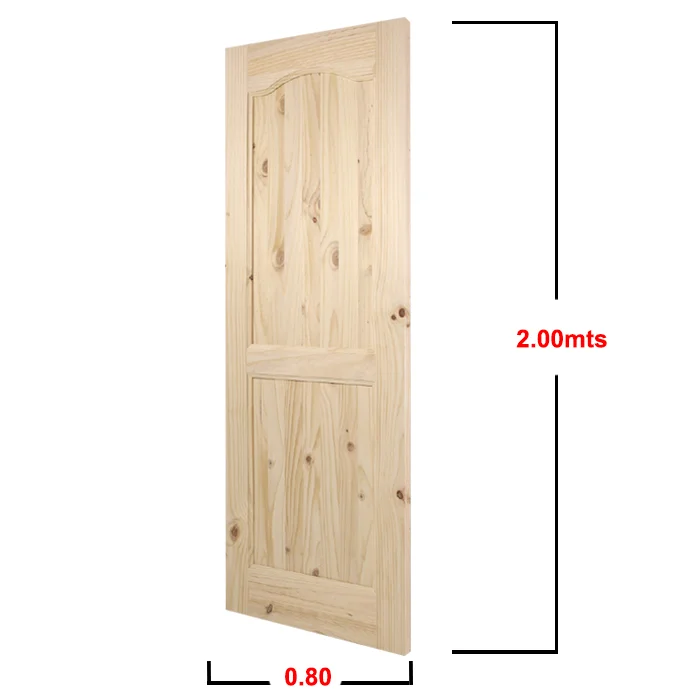 Puerta Solida Pino Radiata Monterrey  080x2.00 Mts