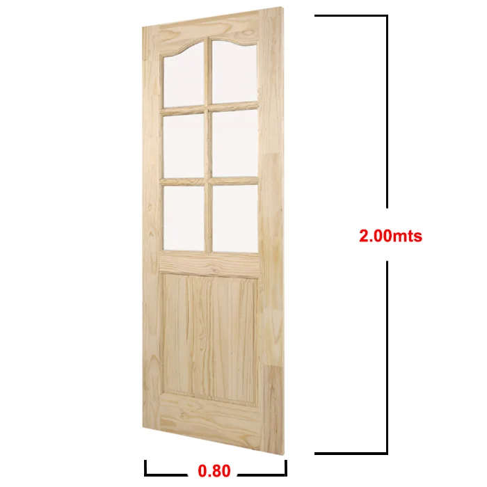 Puerta Solida Pino Radiata COLICO 080x2.00 Mts