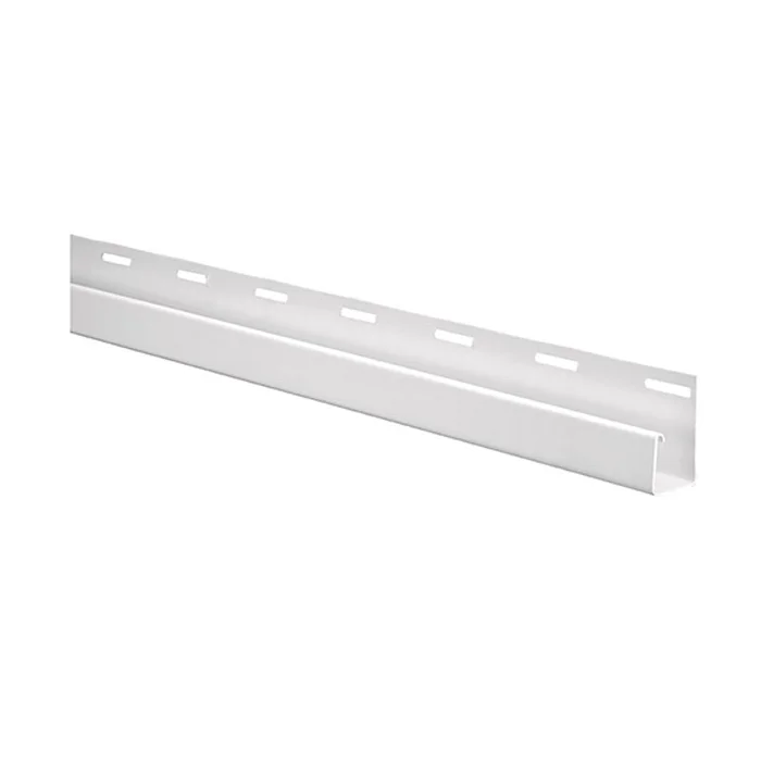 Perfil J 5/8  3,8Metros PVC Blanco