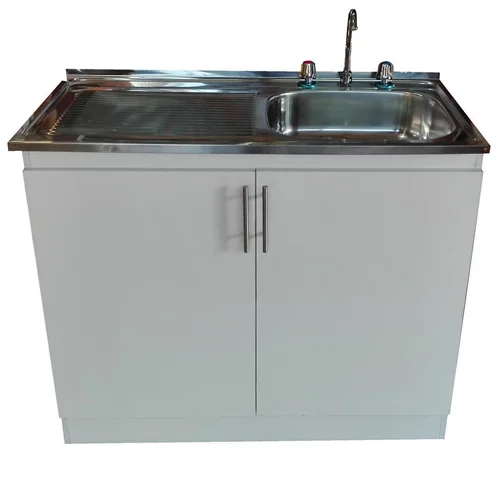 Mueble lavaplatos 2 Puertas Blanco 100 X 50 X 83 cm