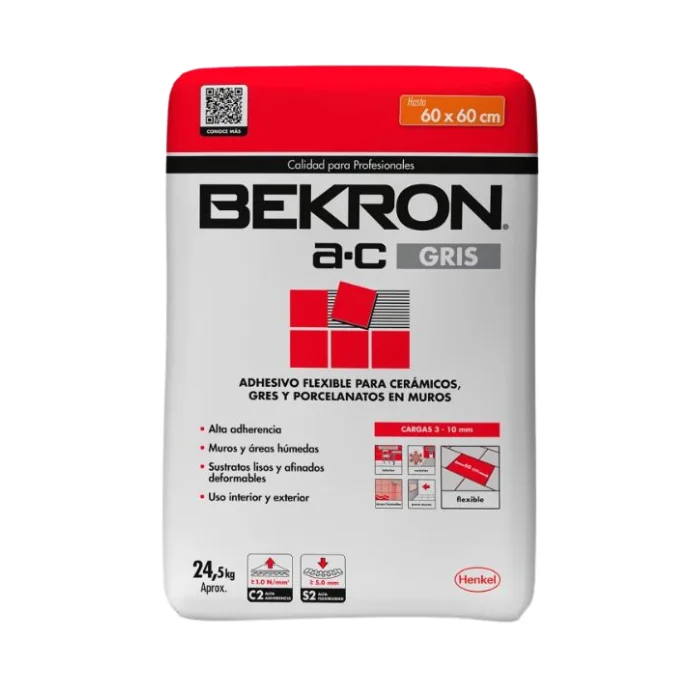 Bekron-ac polvo gris 24,5 KG