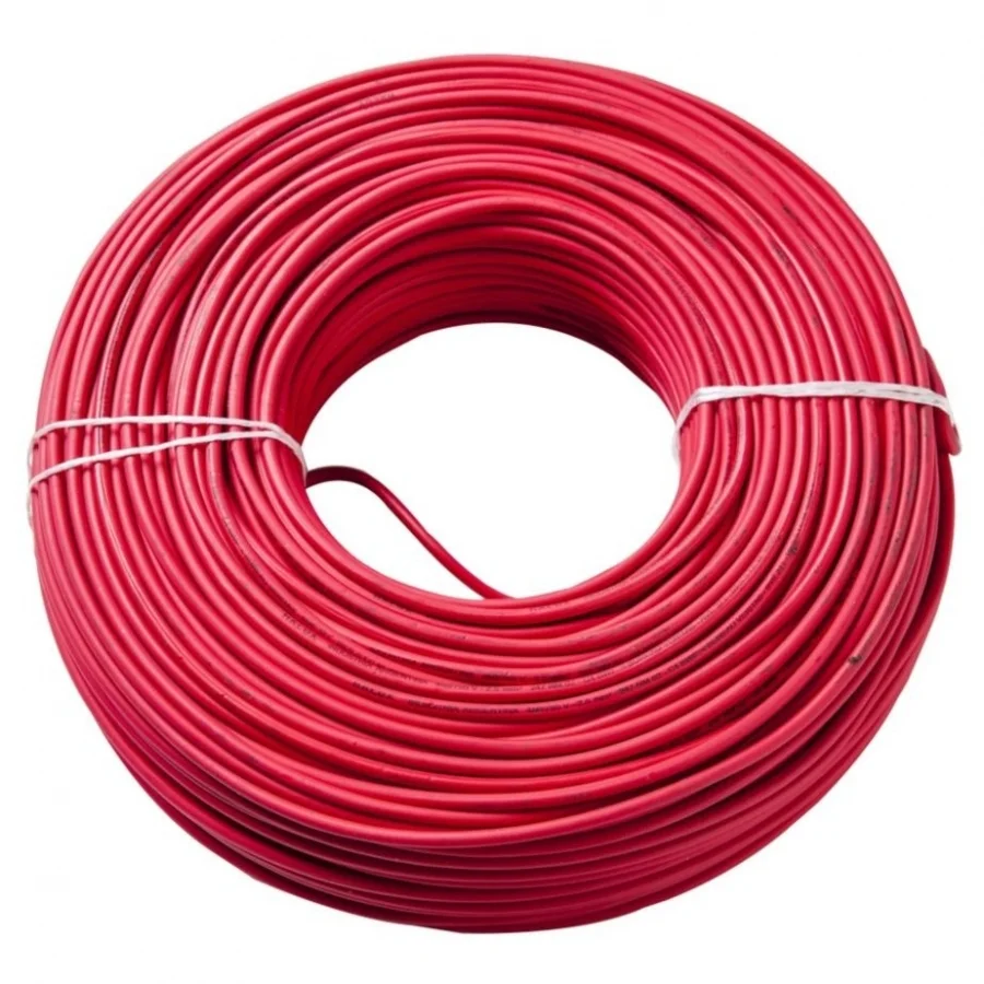 Alambre NYA 2.5mm rollo100mt ROJO