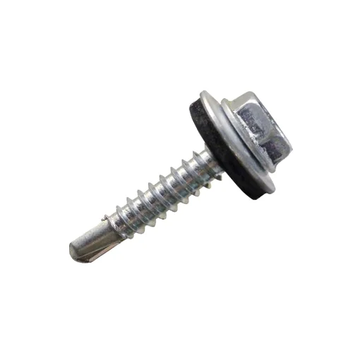 Tornillo Hexagonal Autoperforante C/Golilla 10-16*5/8 Caja 100U