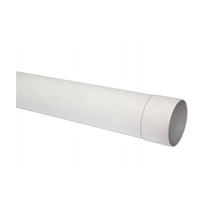 Tubo Bajada canaleta Blanco D80MM x 3Mts