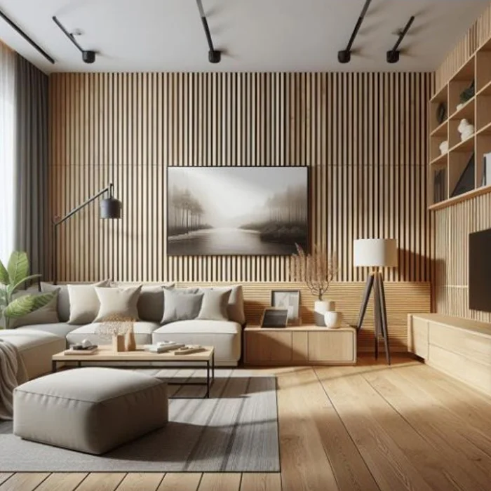 Panel Muro WPC Cerezo 24mm 168 MM x 2440MM