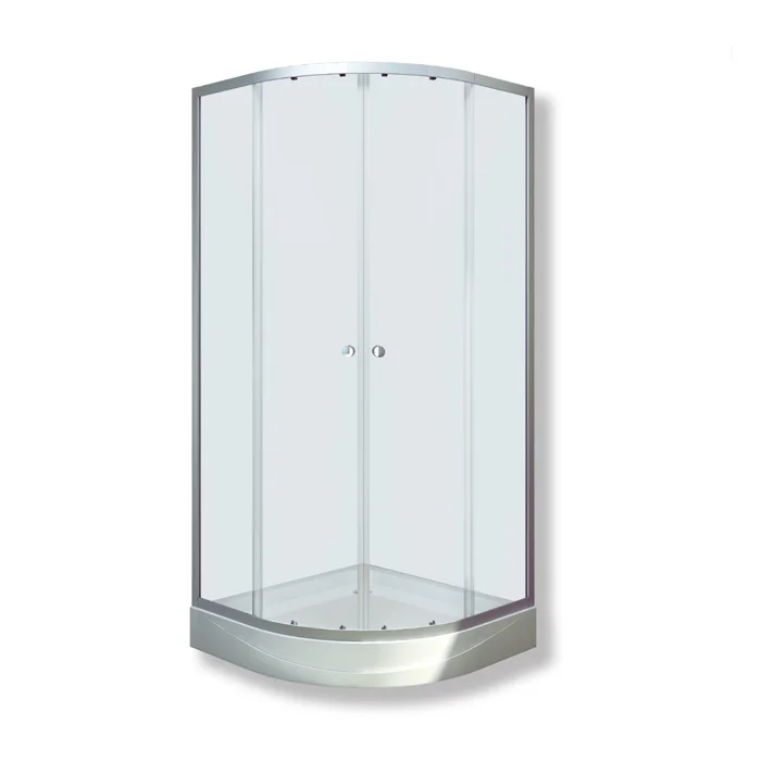 Cabina de ducha Elegance Medium 80x80x200 Diseño curvo