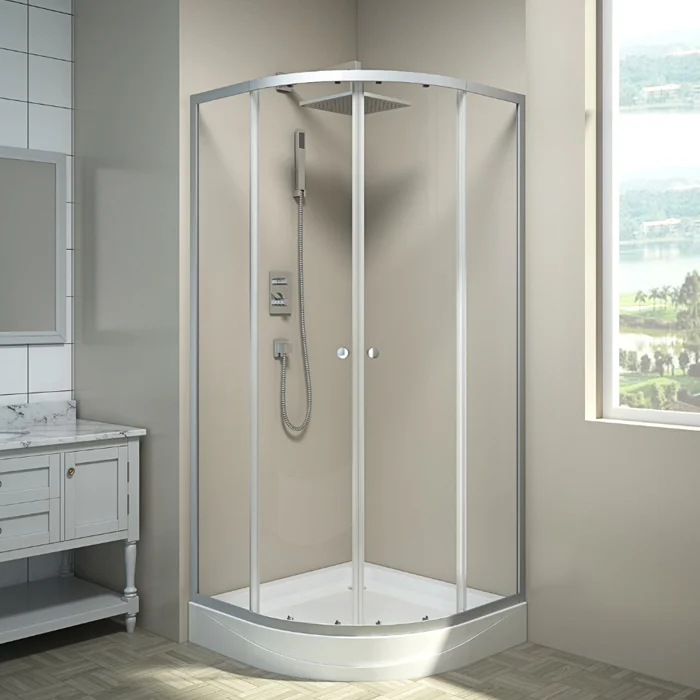 Cabina de ducha Elegance Medium 80x80x200 Diseño curvo