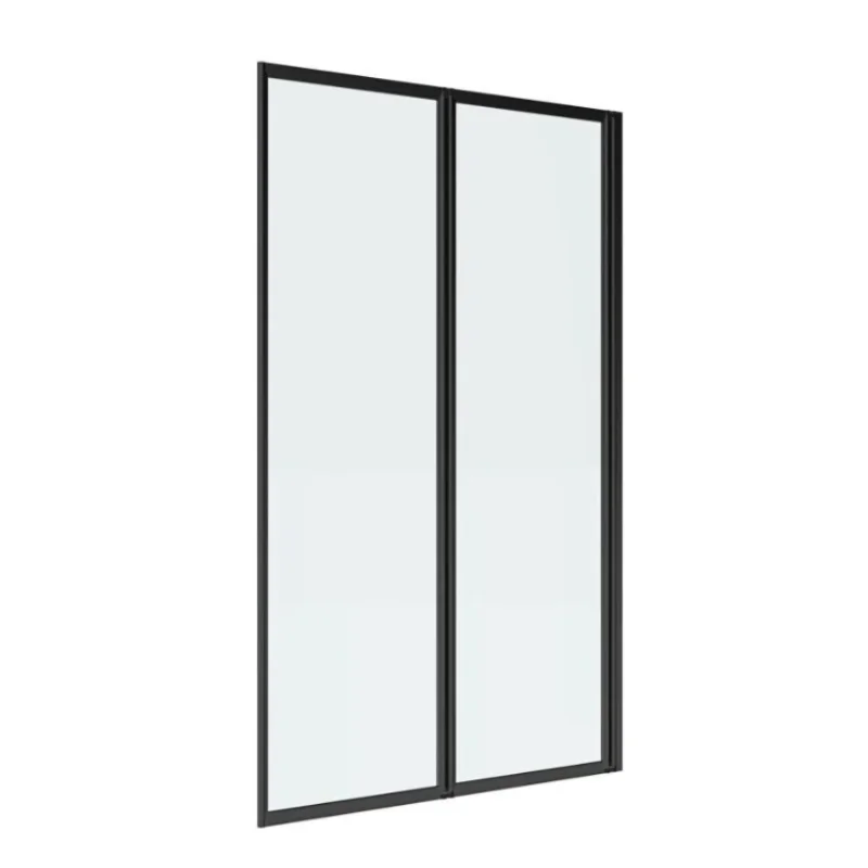 Mampara Ajustable 120-130CM Marco NEGRO