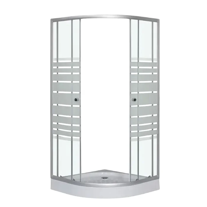 Cabina ducha Shower Curvo 90x90x192 Satinado