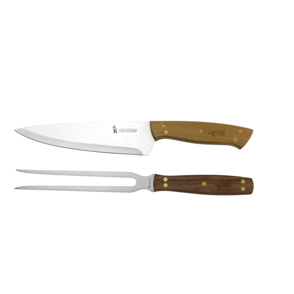 Set TENEDOR + CUCHILLO Parrillero