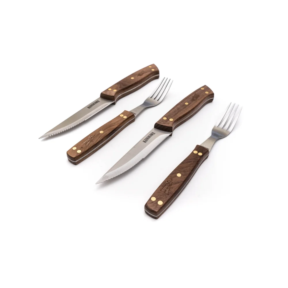 Set CUCHILLOS + TENEDORES x2