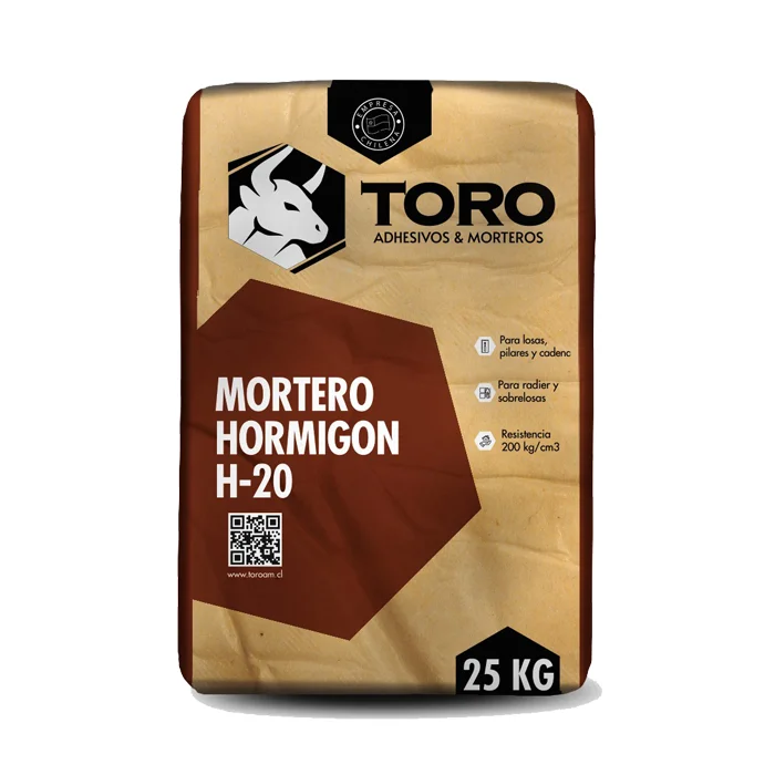 Mortero Hormigón H20 25KG TORO