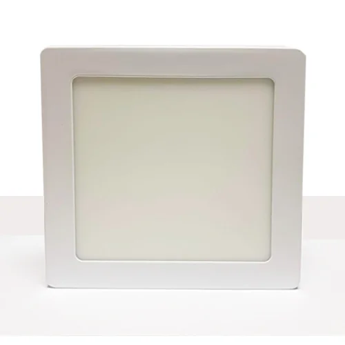 Panel Led Sobrepuesto Cuadrado 12W